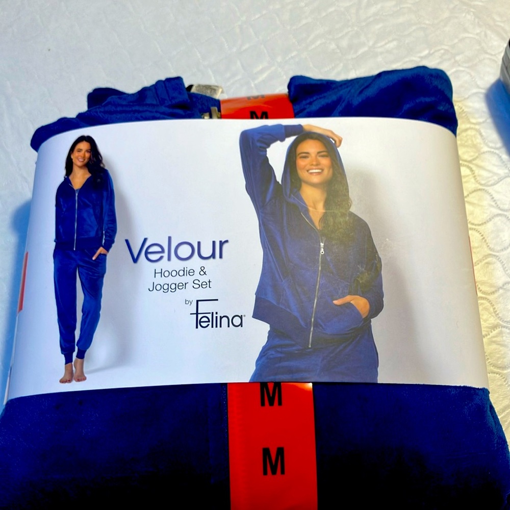 Felina velour pants set from Costco